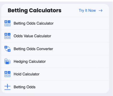 Bet Calculator and Odds Converter