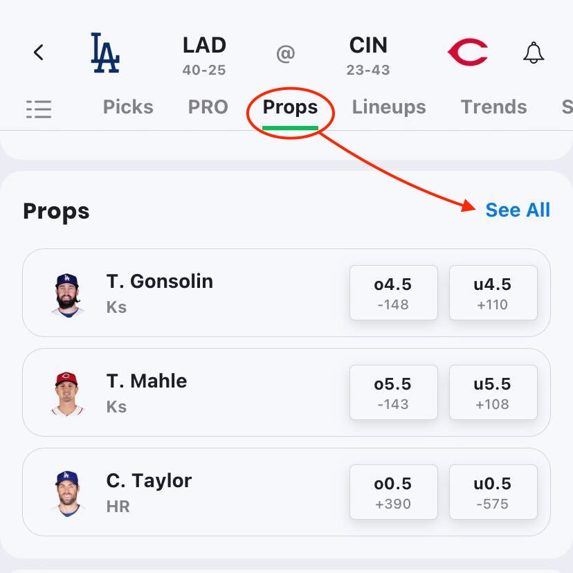 Player Props: Odds, Lines, Futures & Bets