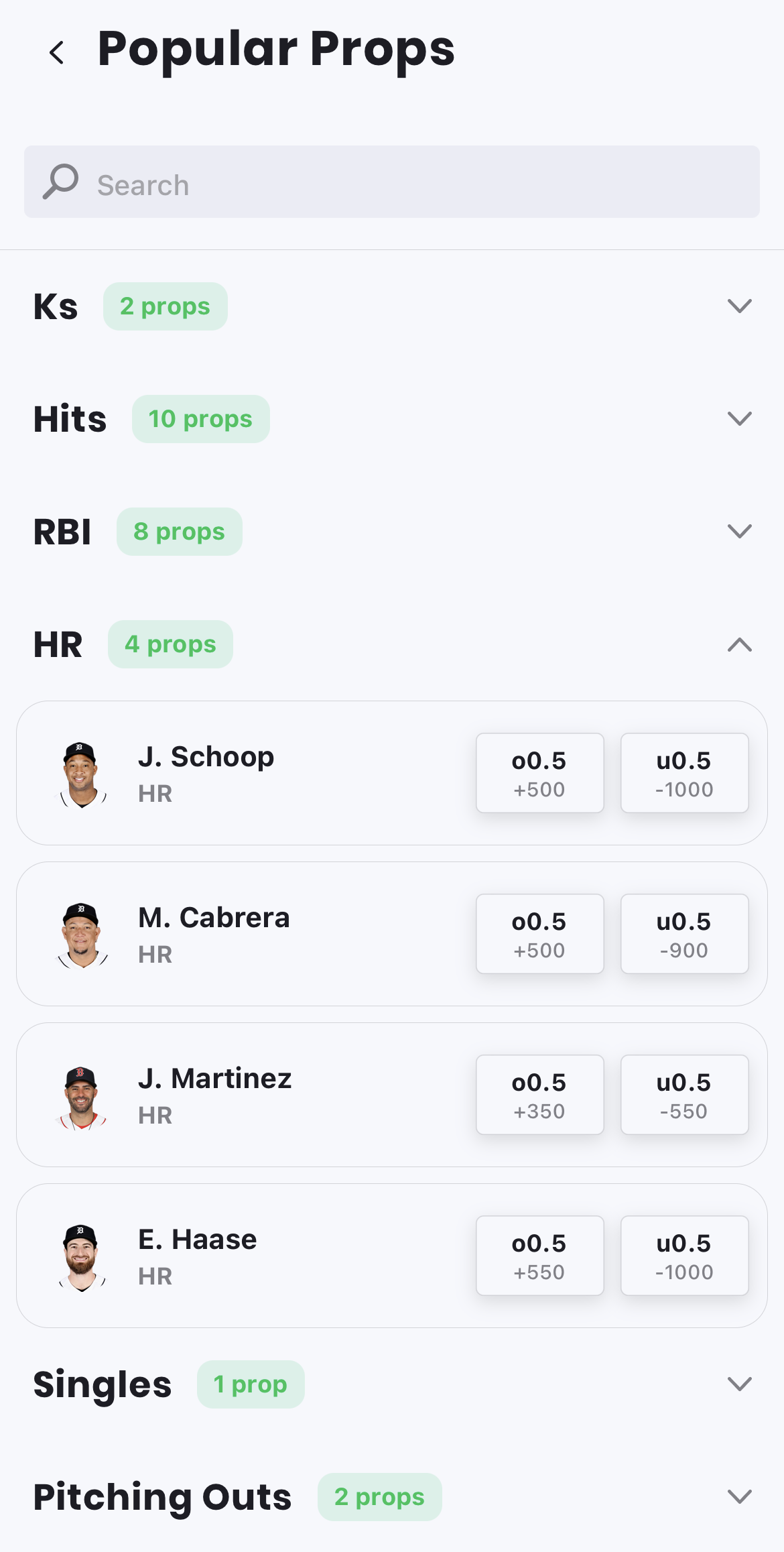 prop bets