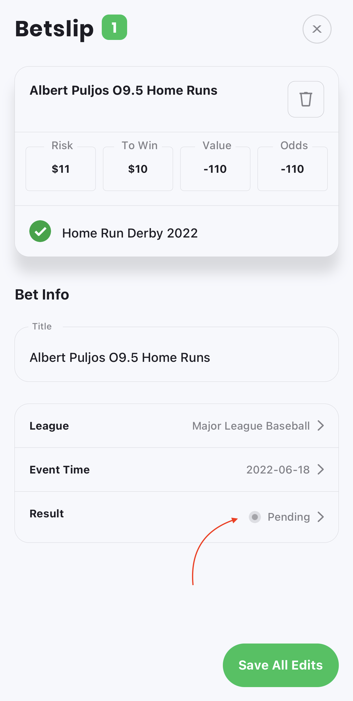 grade betslip
